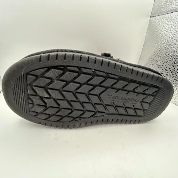 Koolaburra by Ugg 1090330 size 8 Toddlers VICTORIA SHORT BOOT Black Suede Bow - Picture 10 of 11